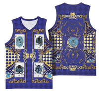 Zodiac Signs Basketball Jersey The Water Element Baroque Clubs Card