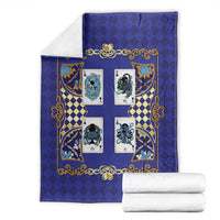Zodiac Signs Blanket The Water Element Baroque Clubs Card