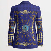 Zodiac Signs Blazer The Water Element Baroque Clubs Card