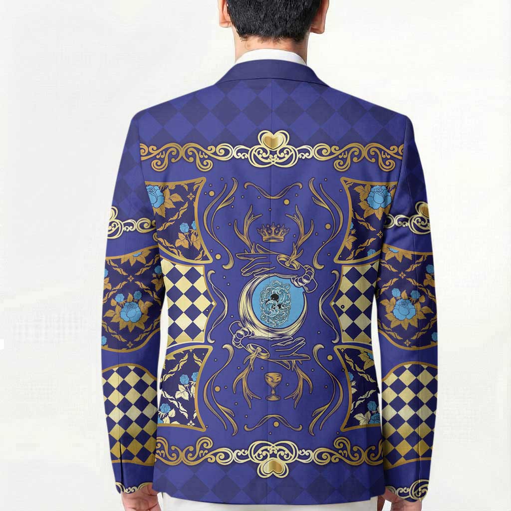 Zodiac Signs Blazer The Water Element Baroque Clubs Card
