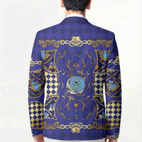 Zodiac Signs Blazer The Water Element Baroque Clubs Card