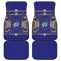 Zodiac Signs Car Mats The Water Element Baroque Clubs Card