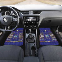 Zodiac Signs Car Mats The Water Element Baroque Clubs Card