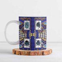 Zodiac Signs Ceramic Mug The Water Element Baroque Clubs Card