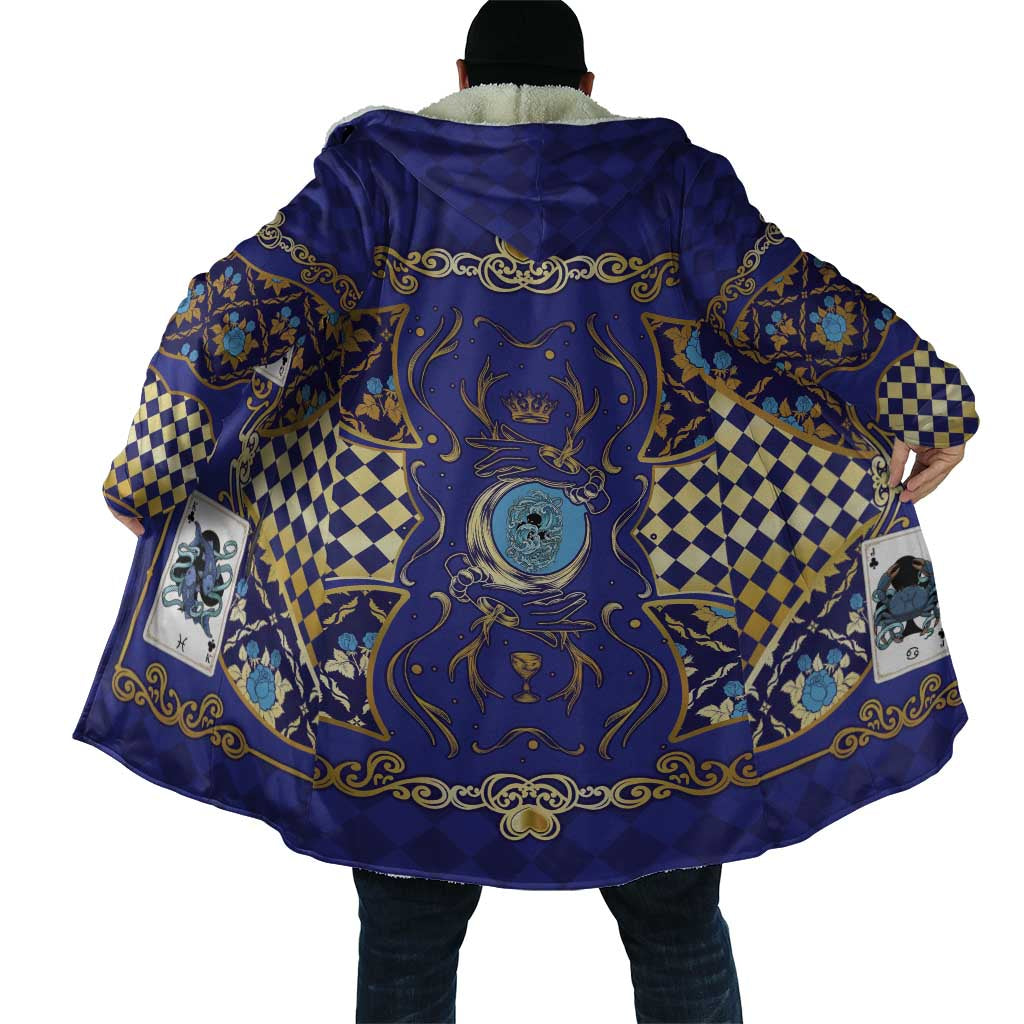 Zodiac Signs Cloak The Water Element Baroque Clubs Card