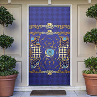 Zodiac Signs Door Cover The Water Element Baroque Clubs Card