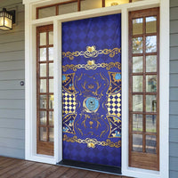 Zodiac Signs Door Cover The Water Element Baroque Clubs Card