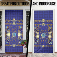 Zodiac Signs Door Cover The Water Element Baroque Clubs Card
