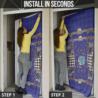 Zodiac Signs Door Cover The Water Element Baroque Clubs Card