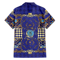 Zodiac Signs Family Matching Tank Maxi Dress and Hawaiian Shirt The Water Element Baroque Clubs Card