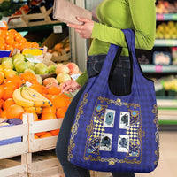 Zodiac Signs Grocery Bag The Water Element Baroque Clubs Card