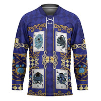 Zodiac Signs Hockey Jersey The Water Element Baroque Clubs Card