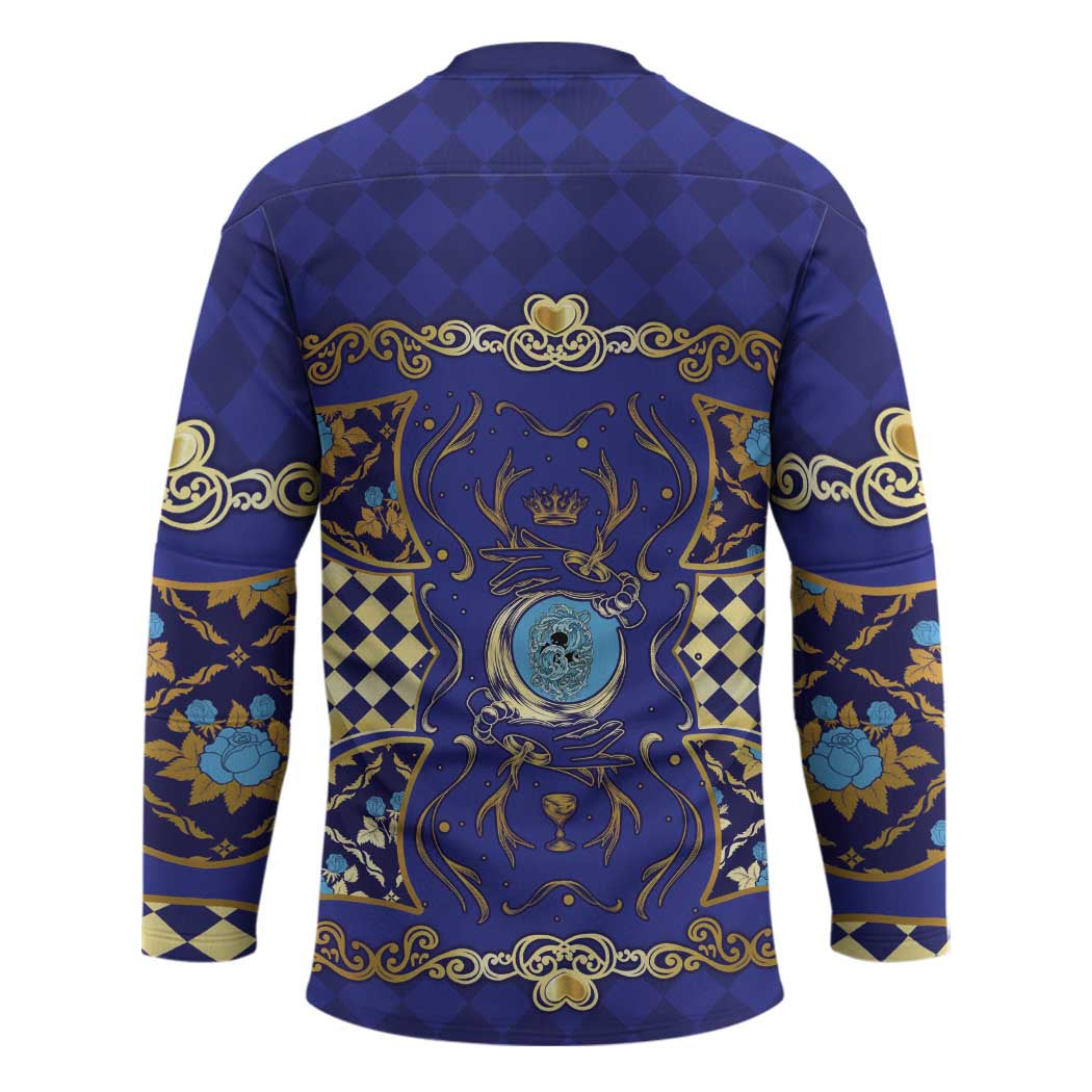 Zodiac Signs Hockey Jersey The Water Element Baroque Clubs Card
