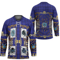 Zodiac Signs Hockey Jersey The Water Element Baroque Clubs Card