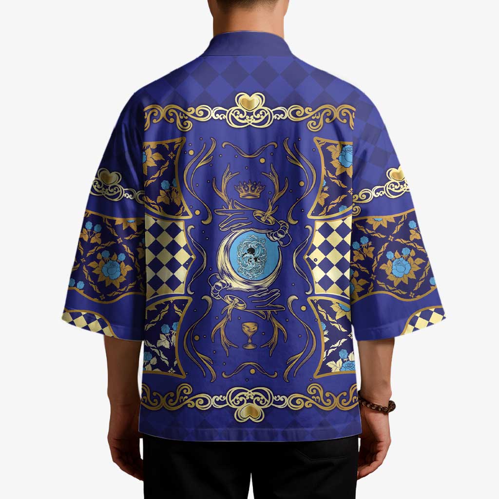 Zodiac Signs Kimono The Water Element Baroque Clubs Card