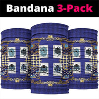 Zodiac Signs Neck Gaiter The Water Element Baroque Clubs Card