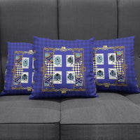 Zodiac Signs Pillow Cover The Water Element Baroque Clubs Card