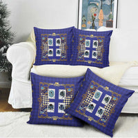 Zodiac Signs Pillow Cover The Water Element Baroque Clubs Card