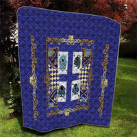 Zodiac Signs Quilt The Water Element Baroque Clubs Card