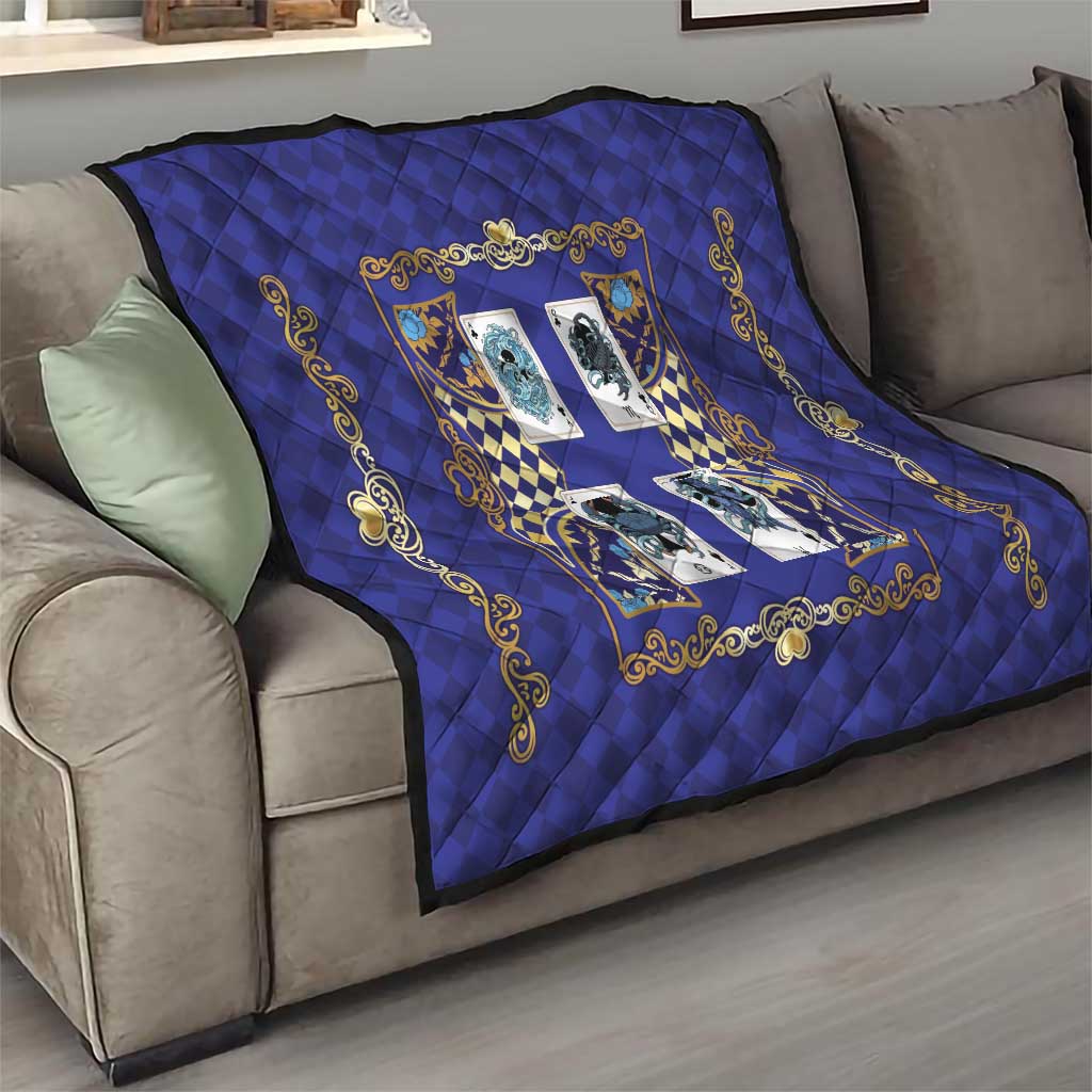 Zodiac Signs Quilt The Water Element Baroque Clubs Card