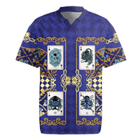 Zodiac Signs Rugby Jersey The Water Element Baroque Clubs Card