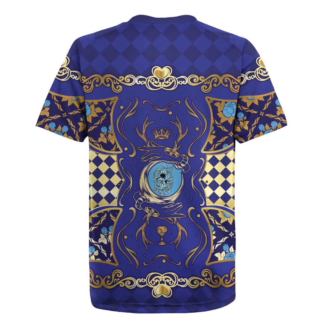 Zodiac Signs Rugby Jersey The Water Element Baroque Clubs Card