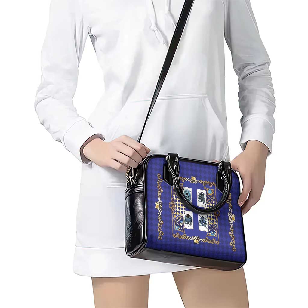 Zodiac Signs Shoulder Handbag The Water Element Baroque Clubs Card