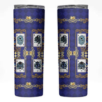 Zodiac Signs Skinny Tumbler The Water Element Baroque Clubs Card