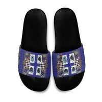 Zodiac Signs Slide Sandals The Water Element Baroque Clubs Card