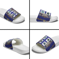 Zodiac Signs Slide Sandals The Water Element Baroque Clubs Card