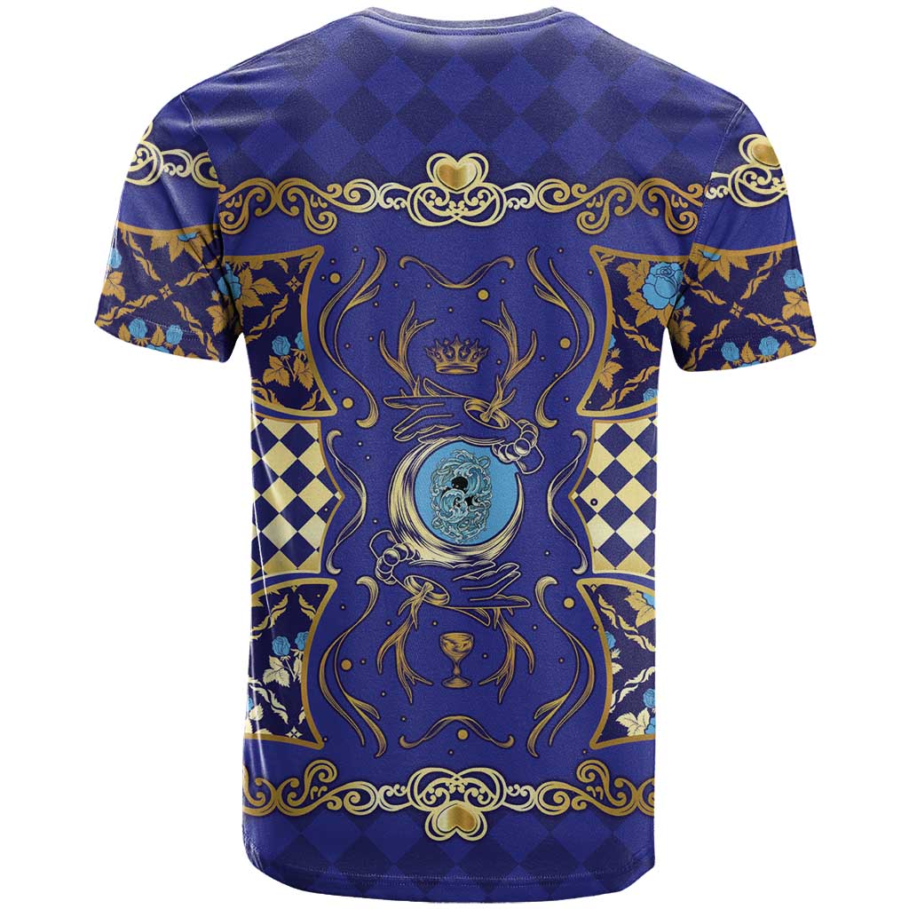Zodiac Signs T Shirt The Water Element Baroque Clubs Card