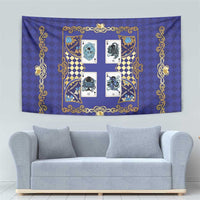 Zodiac Signs Tapestry The Water Element Baroque Clubs Card