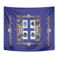 Zodiac Signs Tapestry The Water Element Baroque Clubs Card