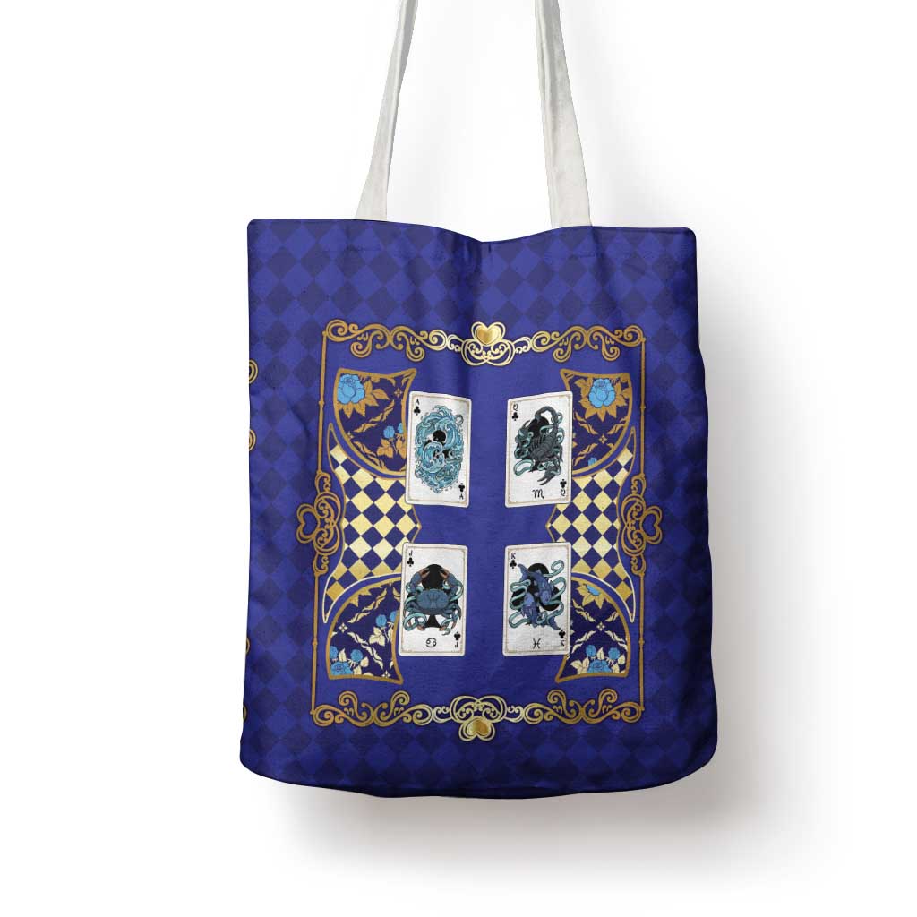 Zodiac Signs Tote Bag The Water Element Baroque Clubs Card