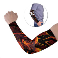 Custom Aries Zodiac Arm Sleeves With Bold Triangle
