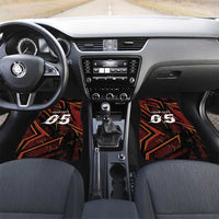 Custom Aries Zodiac Car Mats With Bold Triangle