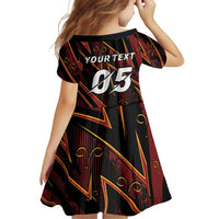 Custom Aries Zodiac Family Matching Long Sleeve Bodycon Dress and Hawaiian Shirt With Bold Triangle