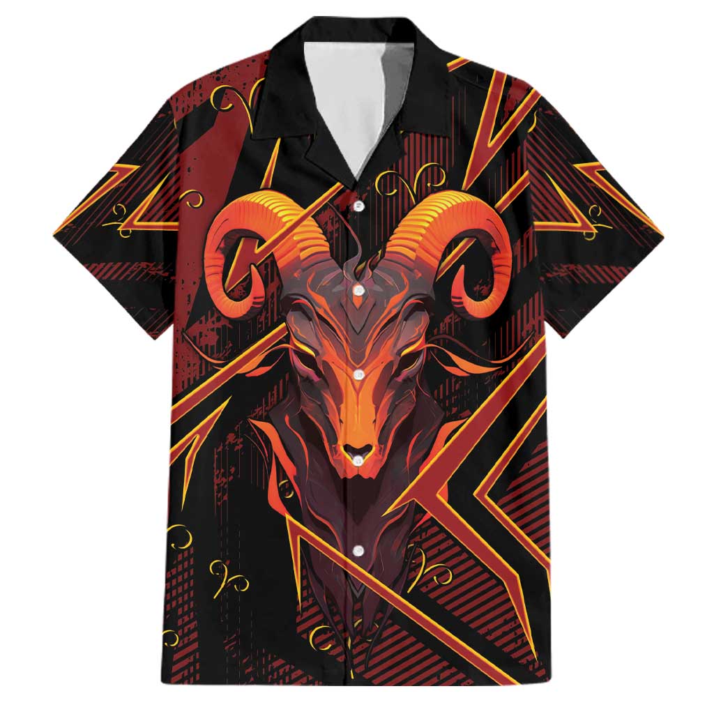 Custom Aries Zodiac Family Matching Long Sleeve Bodycon Dress and Hawaiian Shirt With Bold Triangle