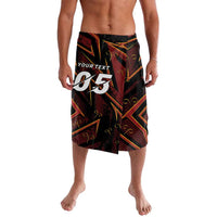 Custom Aries Zodiac Lavalava With Bold Triangle