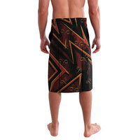 Custom Aries Zodiac Lavalava With Bold Triangle