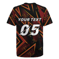 Custom Aries Zodiac Rugby Jersey With Bold Triangle