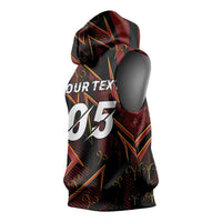 Custom Aries Zodiac Sleeveless Hoodie With Bold Triangle