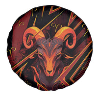 Aries Zodiac Spare Tire Cover With Bold Triangle