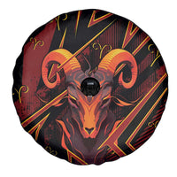 Aries Zodiac Spare Tire Cover With Bold Triangle