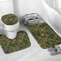 Taurus Zodiac Bathroom Set Checkered Pattern