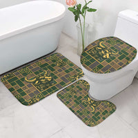 Taurus Zodiac Bathroom Set Checkered Pattern