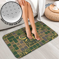 Taurus Zodiac Bathroom Set Checkered Pattern