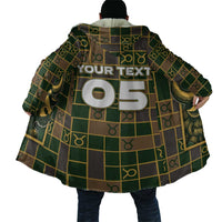Custom Taurus Zodiac Cloak Checkered Pattern