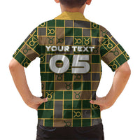 Custom Taurus Zodiac Family Matching Mermaid Dress and Hawaiian Shirt Checkered Pattern
