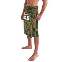 Custom Taurus Zodiac Lavalava Checkered Pattern